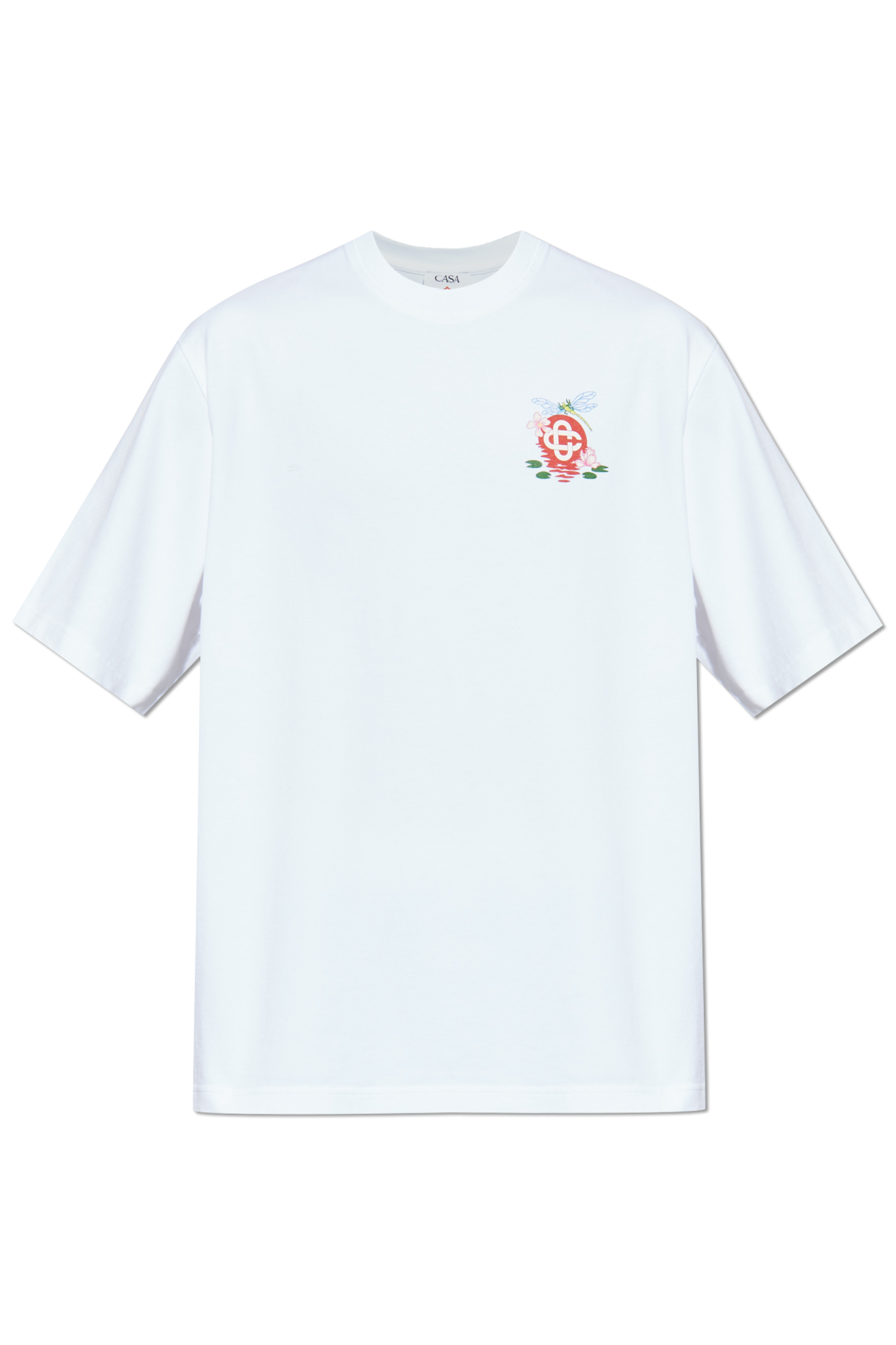 White Oversize T-shirt Casablanca - Vitkac AS